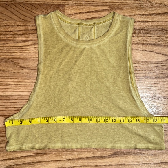 Lululemon Muscle Love Crop Tank *Fade Washed Grape Leaf NO SIZE Workout Top Gym - Picture 3 of 5